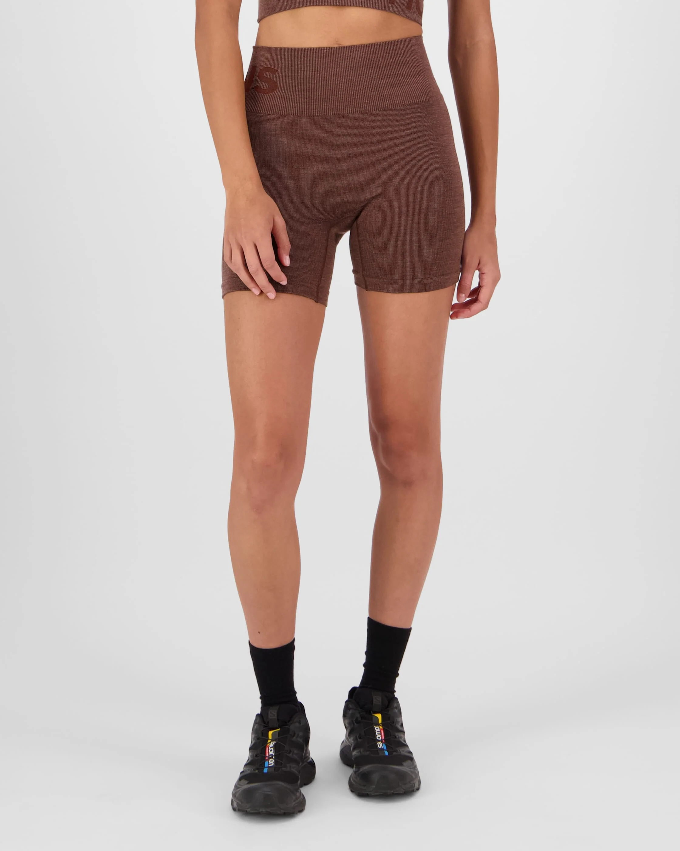 Solace Merino Seamless Shorts - Henna | Women's Shorts