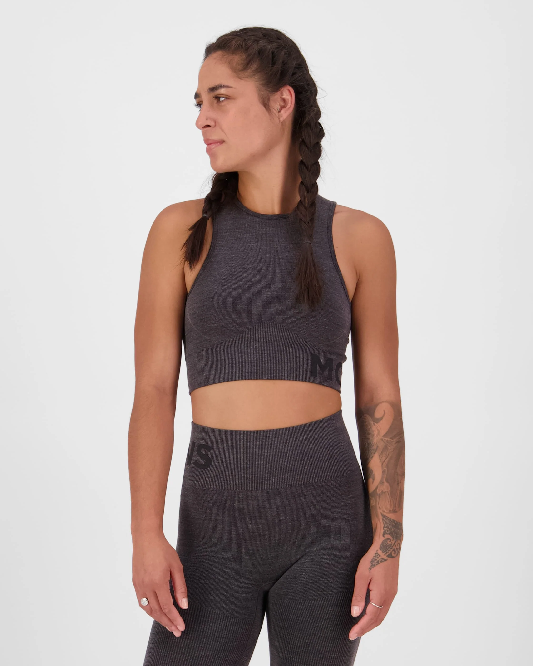 Solace Merino Seamless Tank - Forged Iron | Women's Tank