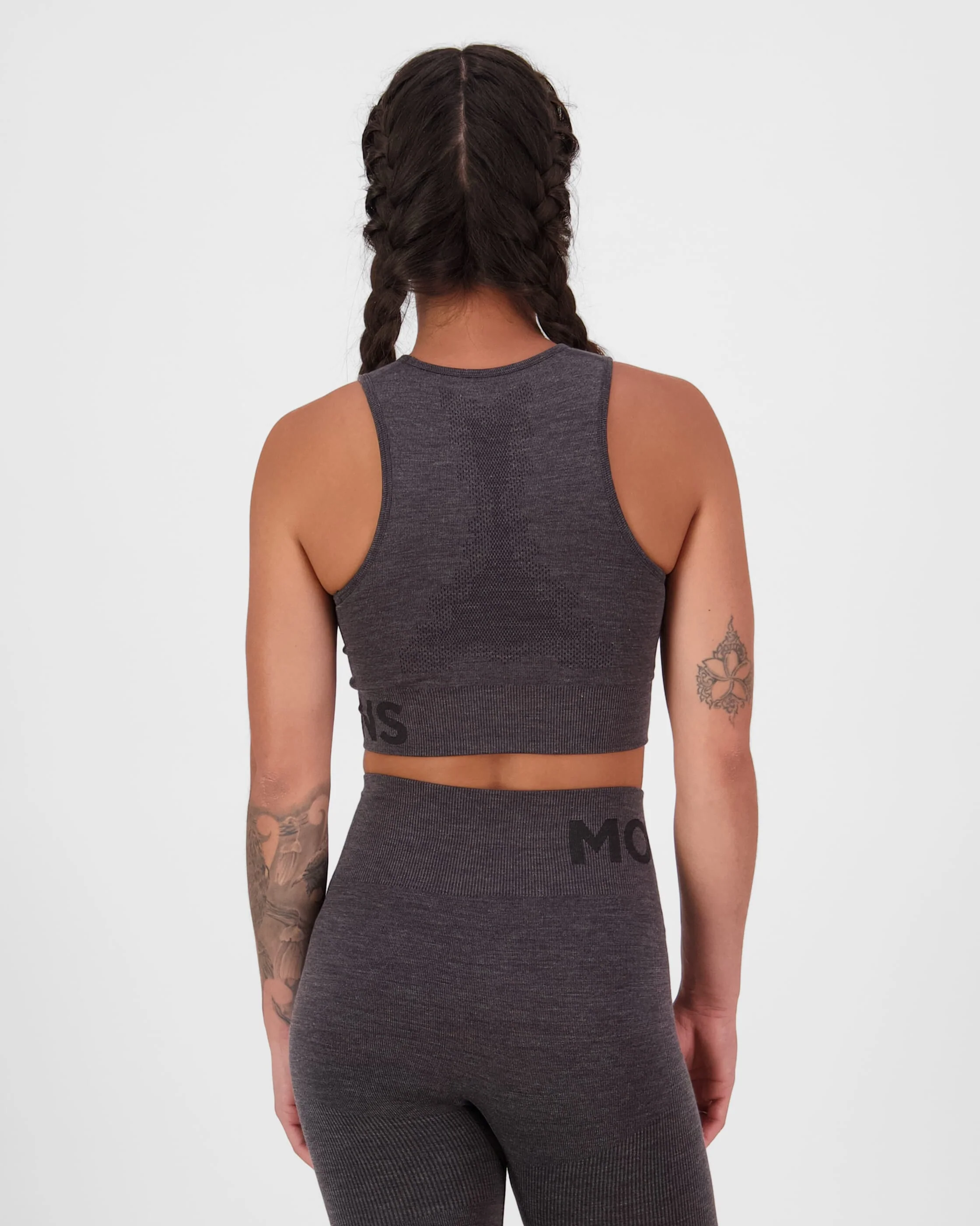 Solace Merino Seamless Tank - Forged Iron | Women's Tank - Image 2