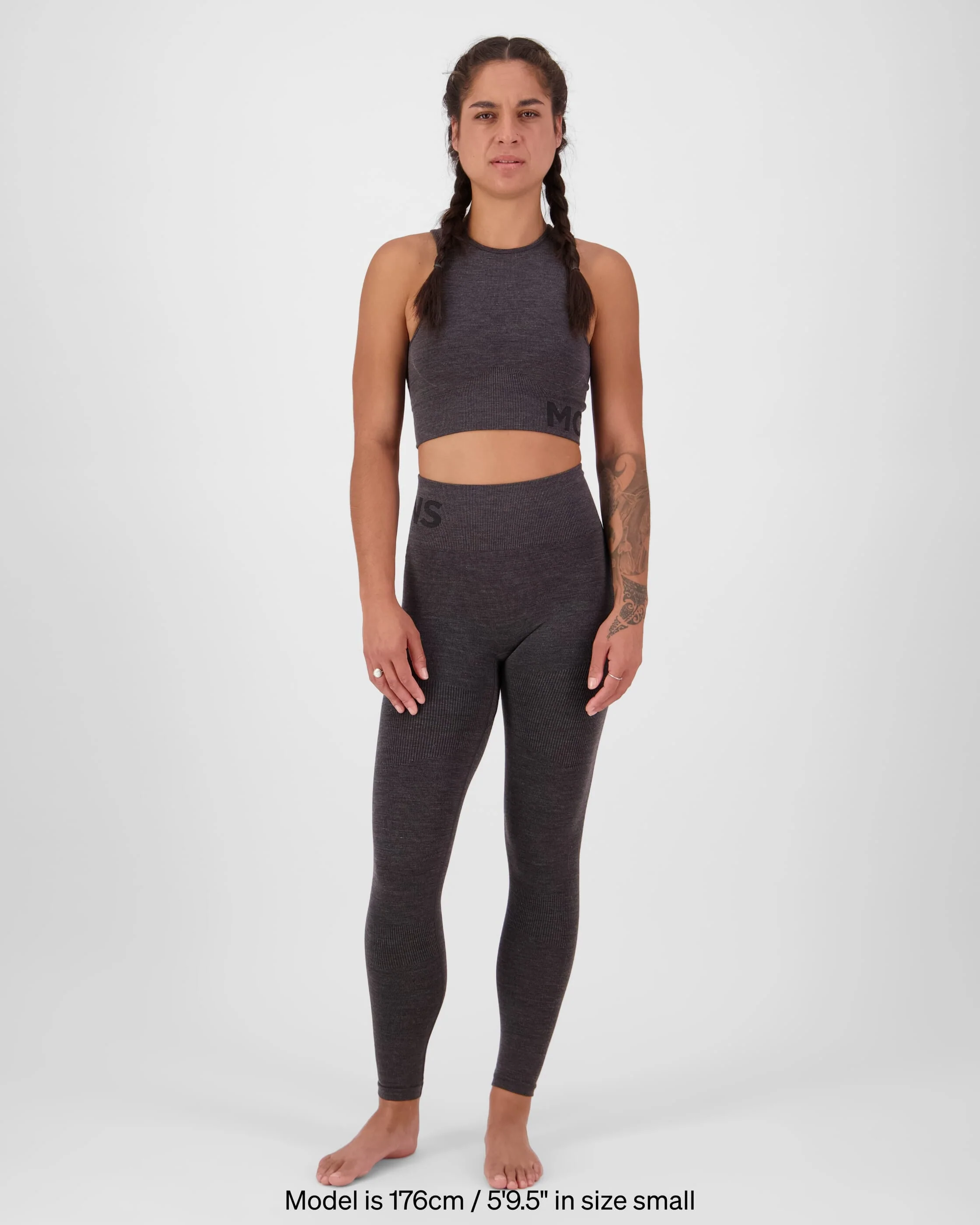 Solace Merino Seamless Tank - Forged Iron | Women's Tank - Image 4
