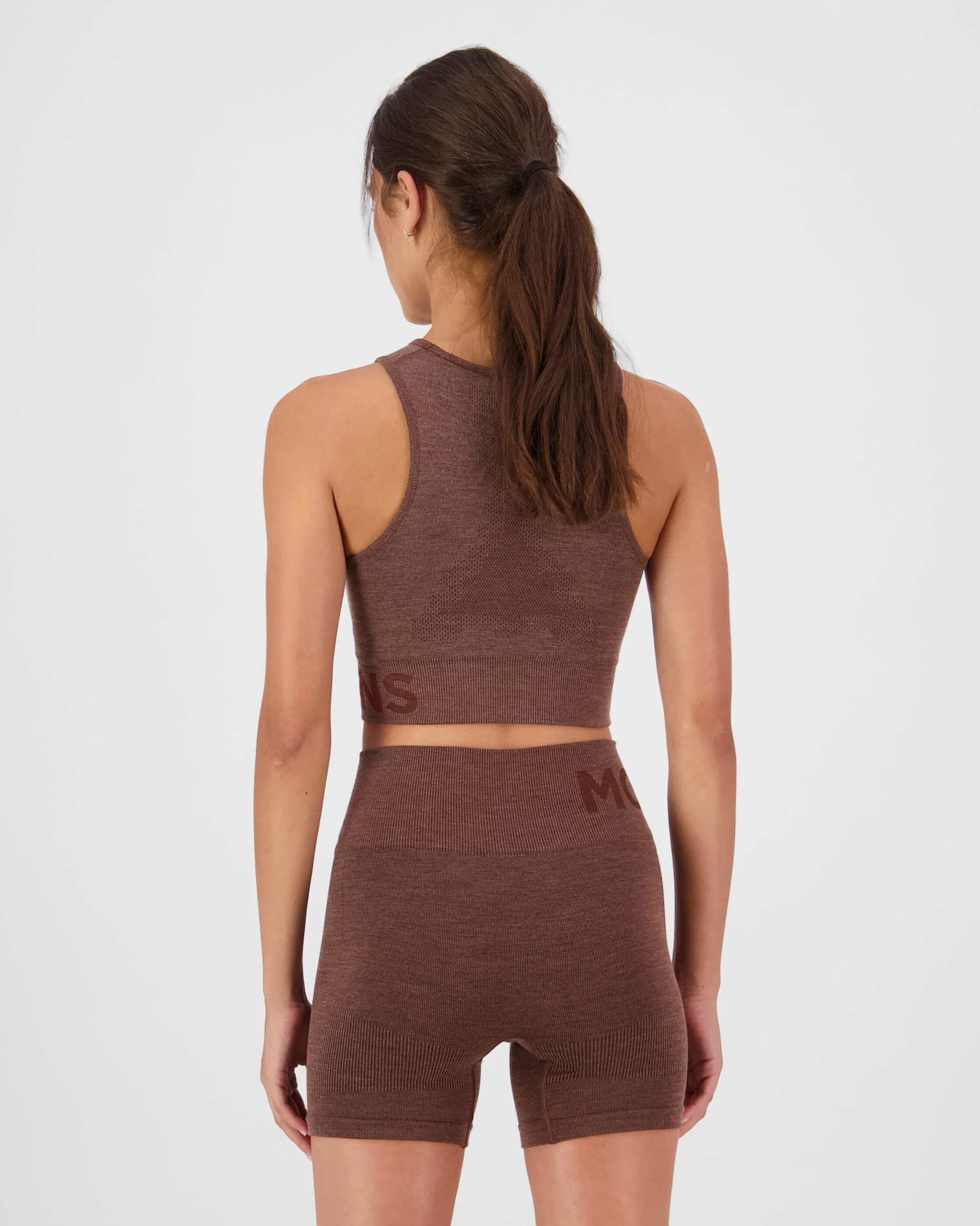 Solace Merino Seamless Tank - Henna | Women's Tank - Image 2