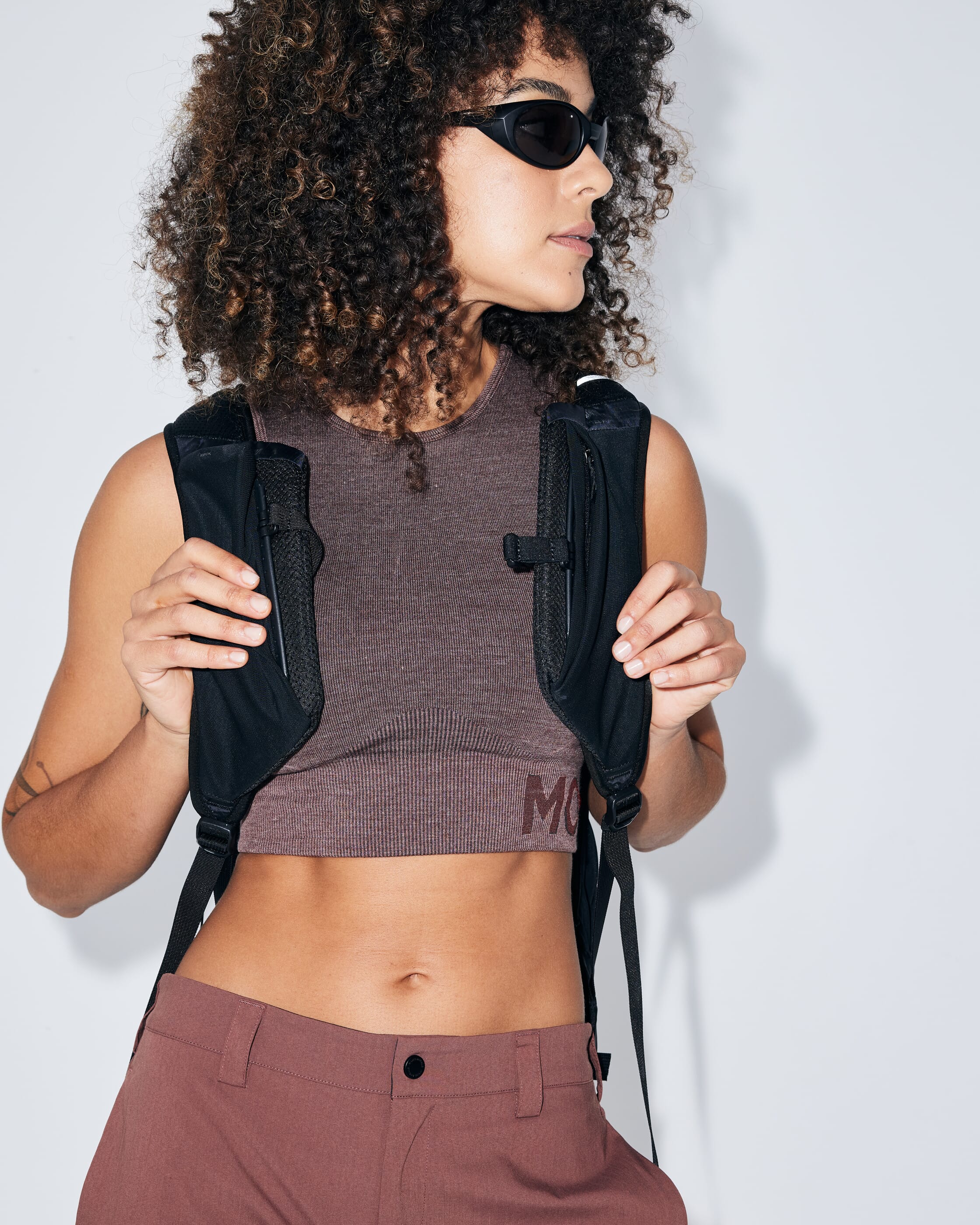 Solace Merino Seamless Tank - Henna | Women's Tank - Image 7