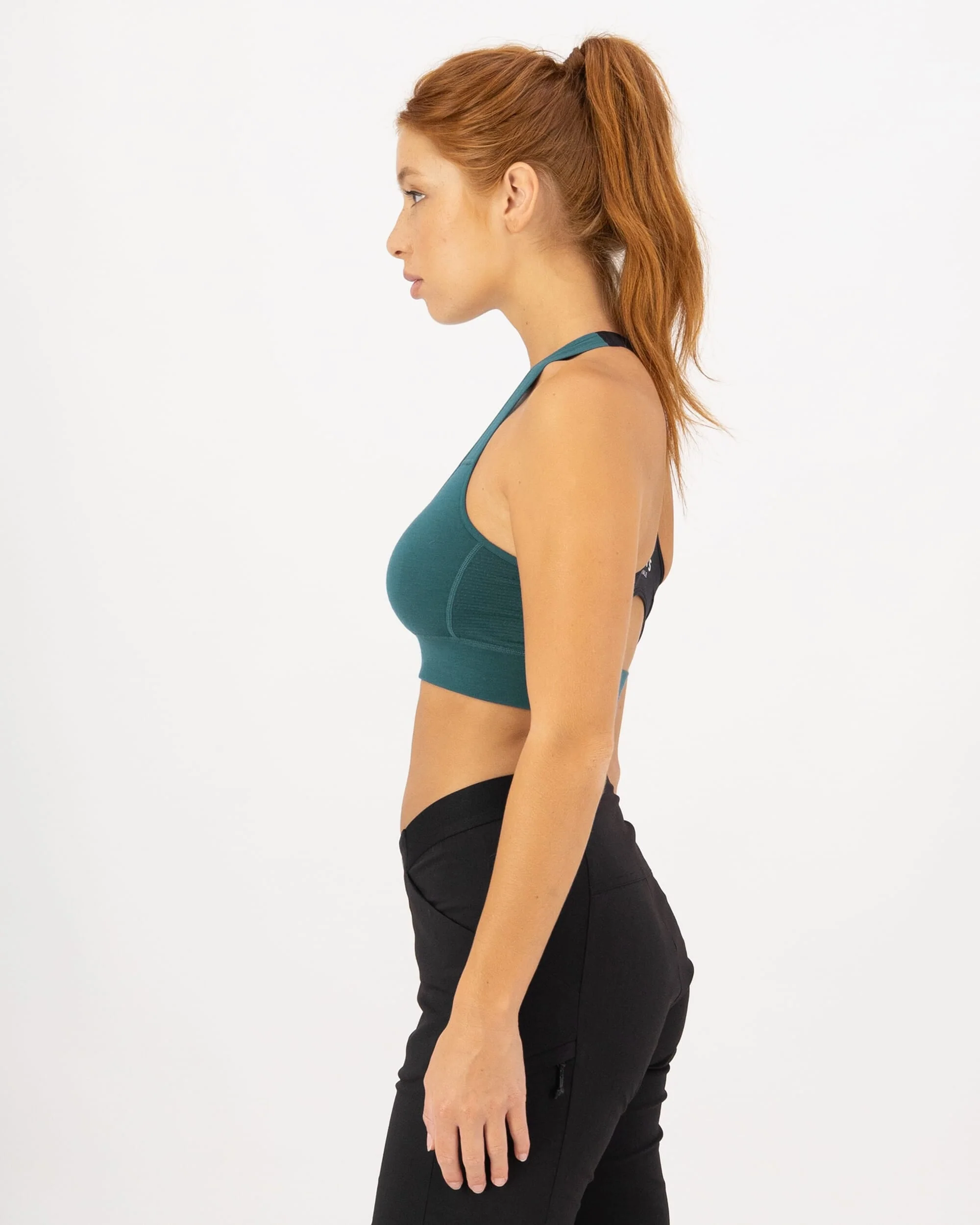 Stratos Merino Sports Bra - Abyss | Women's Underwear - Image 3