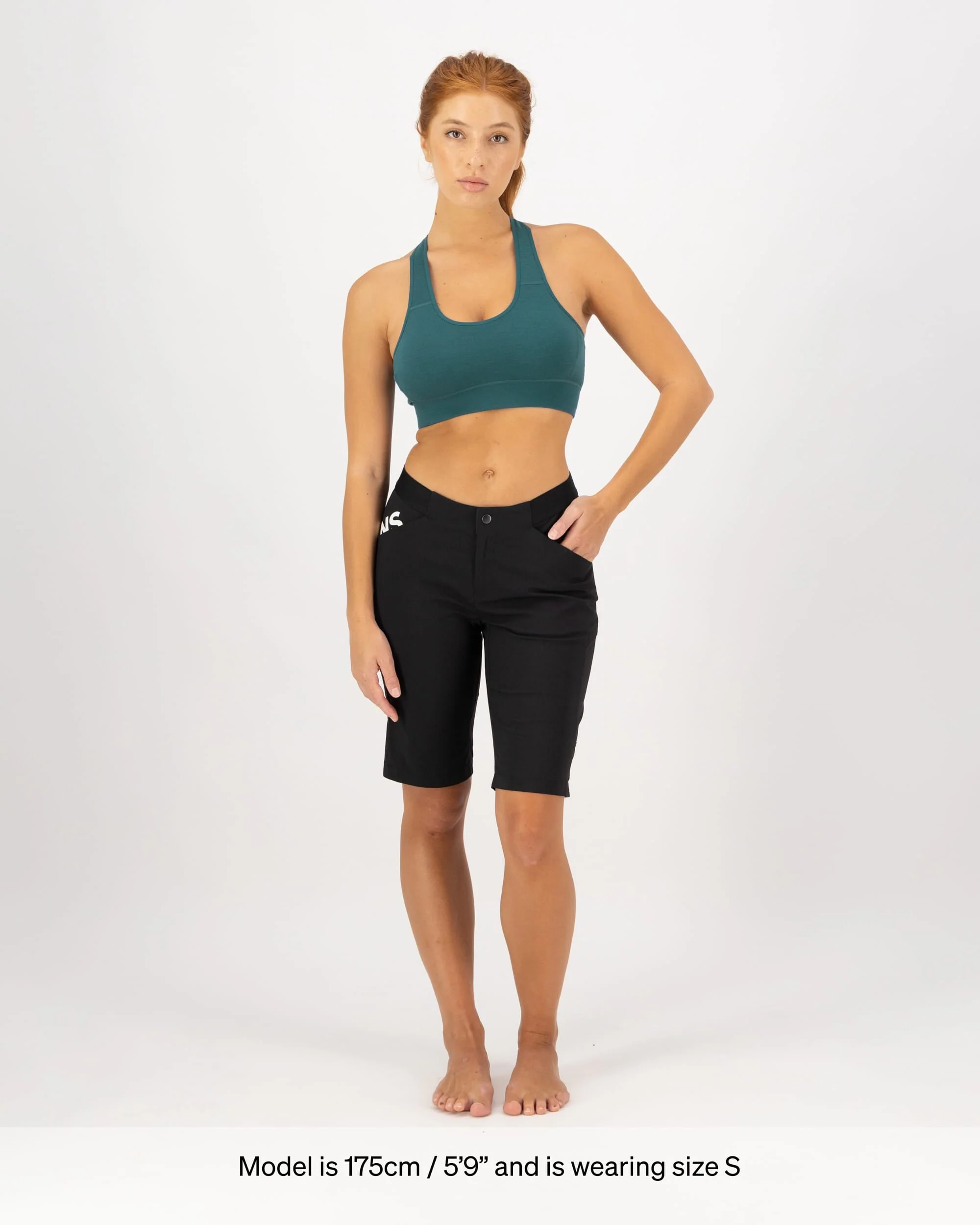 Stratos Merino Sports Bra - Abyss | Women's Underwear - Image 4