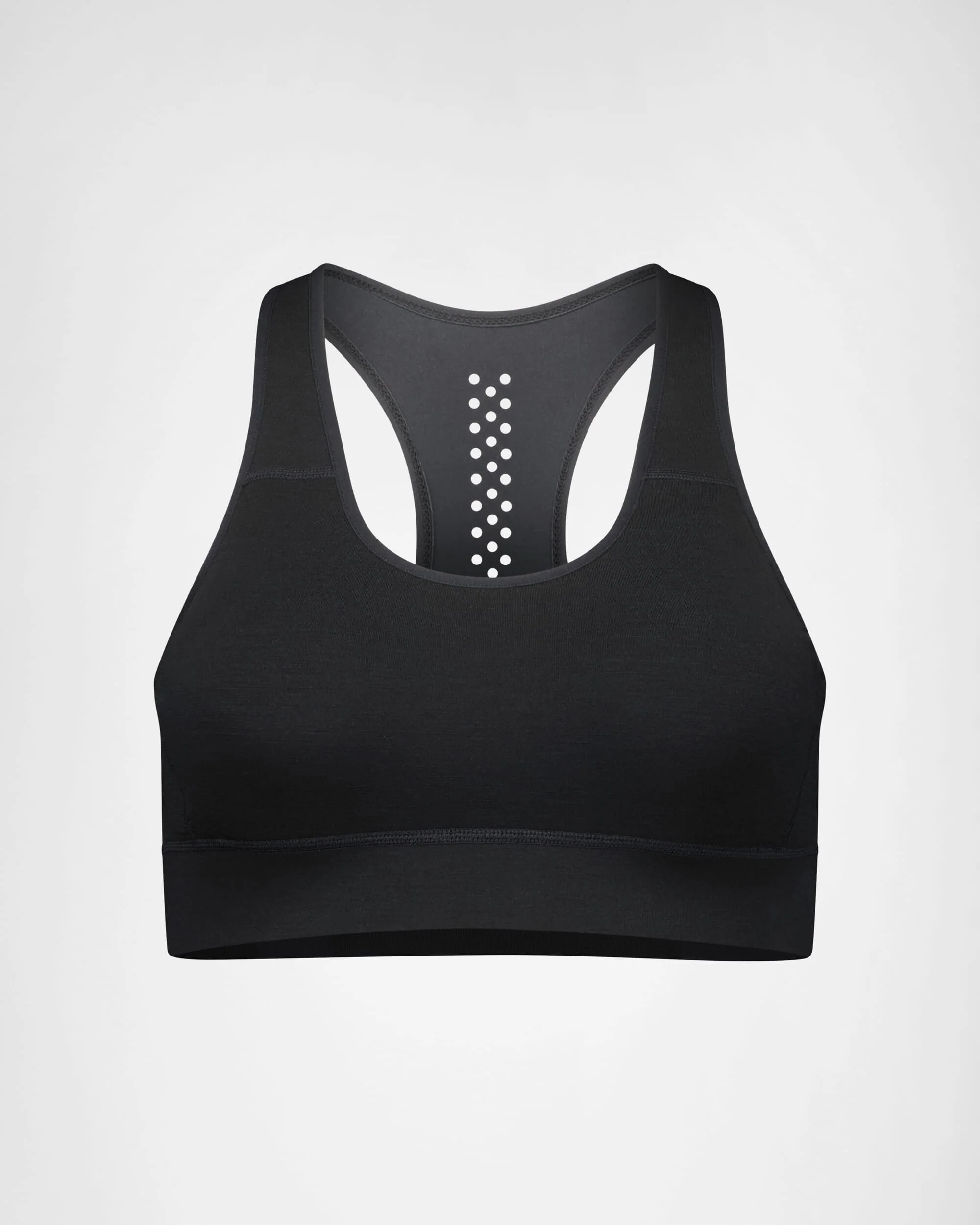 Stratos Merino Sports Bra - Black | Women's Underwear - Image 5