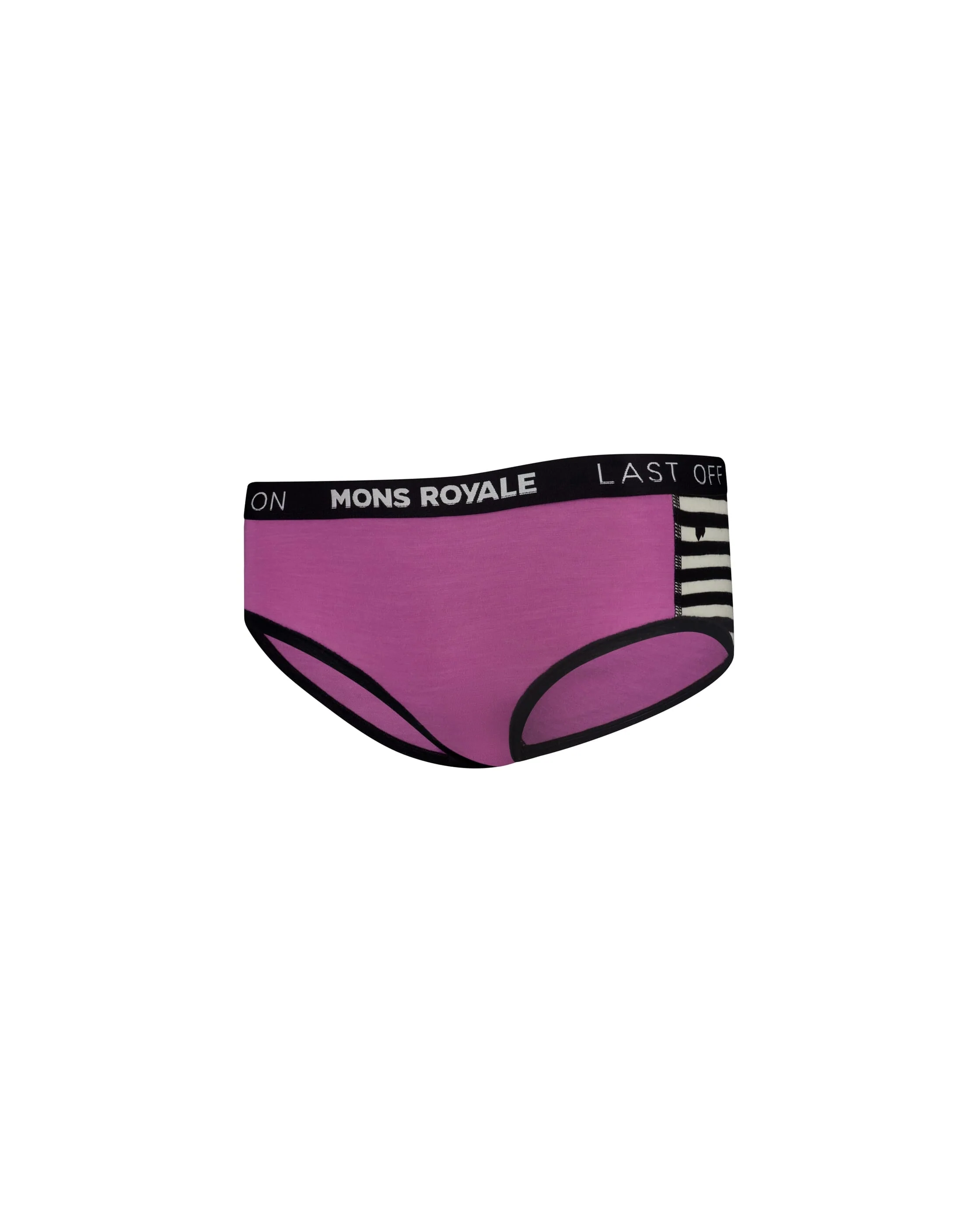 Sylvia Merino Boyleg - Purple Bolt / Stripe | Women's Underwear - Image 5