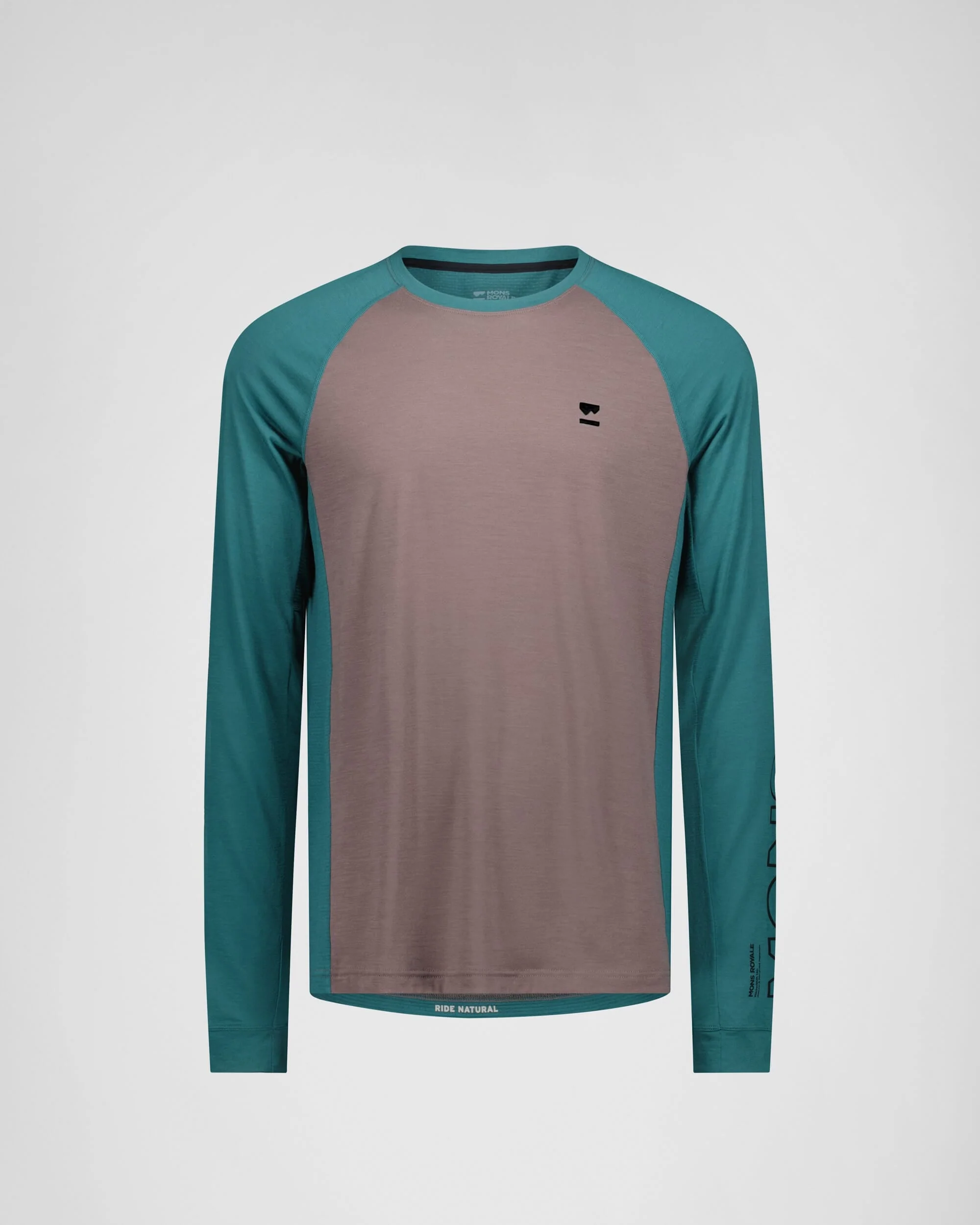 Tarn Merino Long Sleeve - Iron / Abyss - Image 6