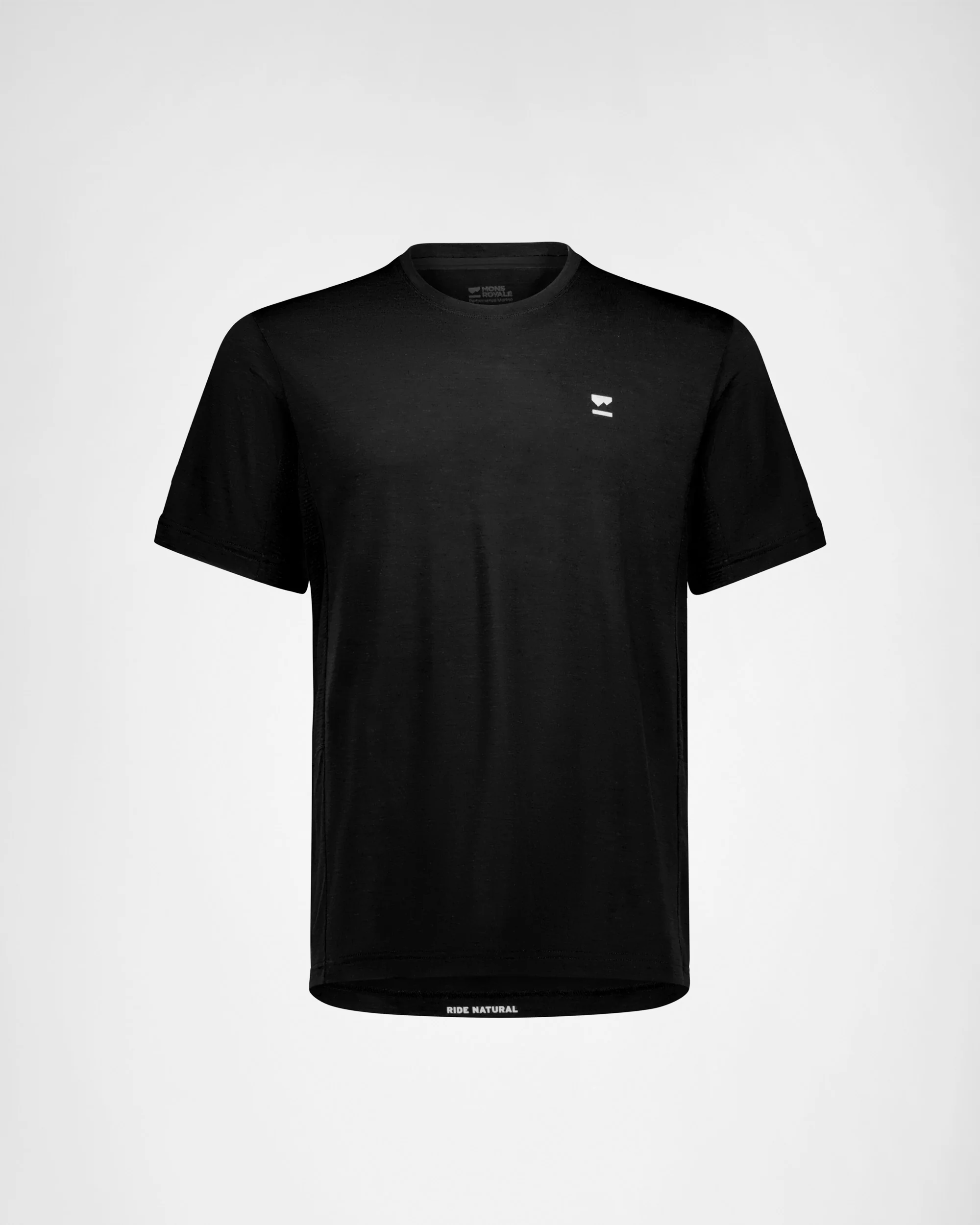 Tarn Merino T-Shirt - Black | Men's T-Shirt - Image 4