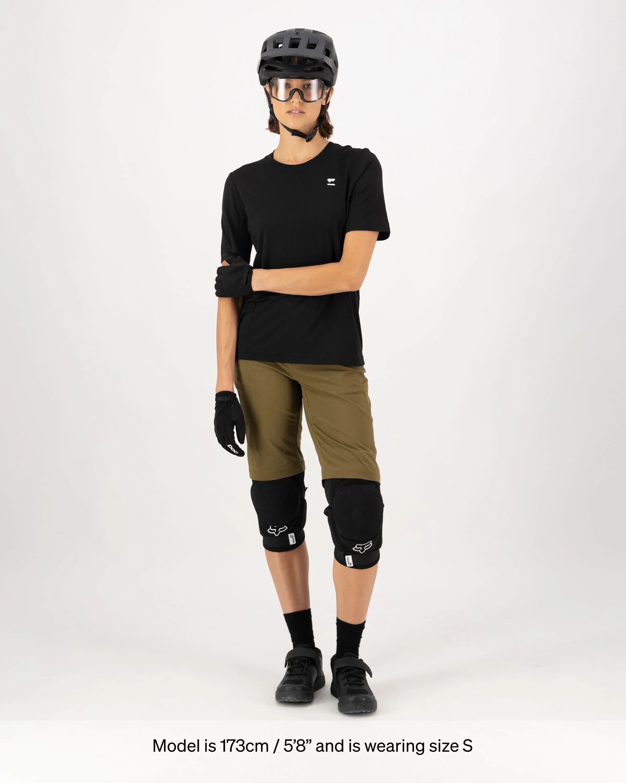 Tarn Merino T-Shirt - Black | Women's T-Shirt - Image 3