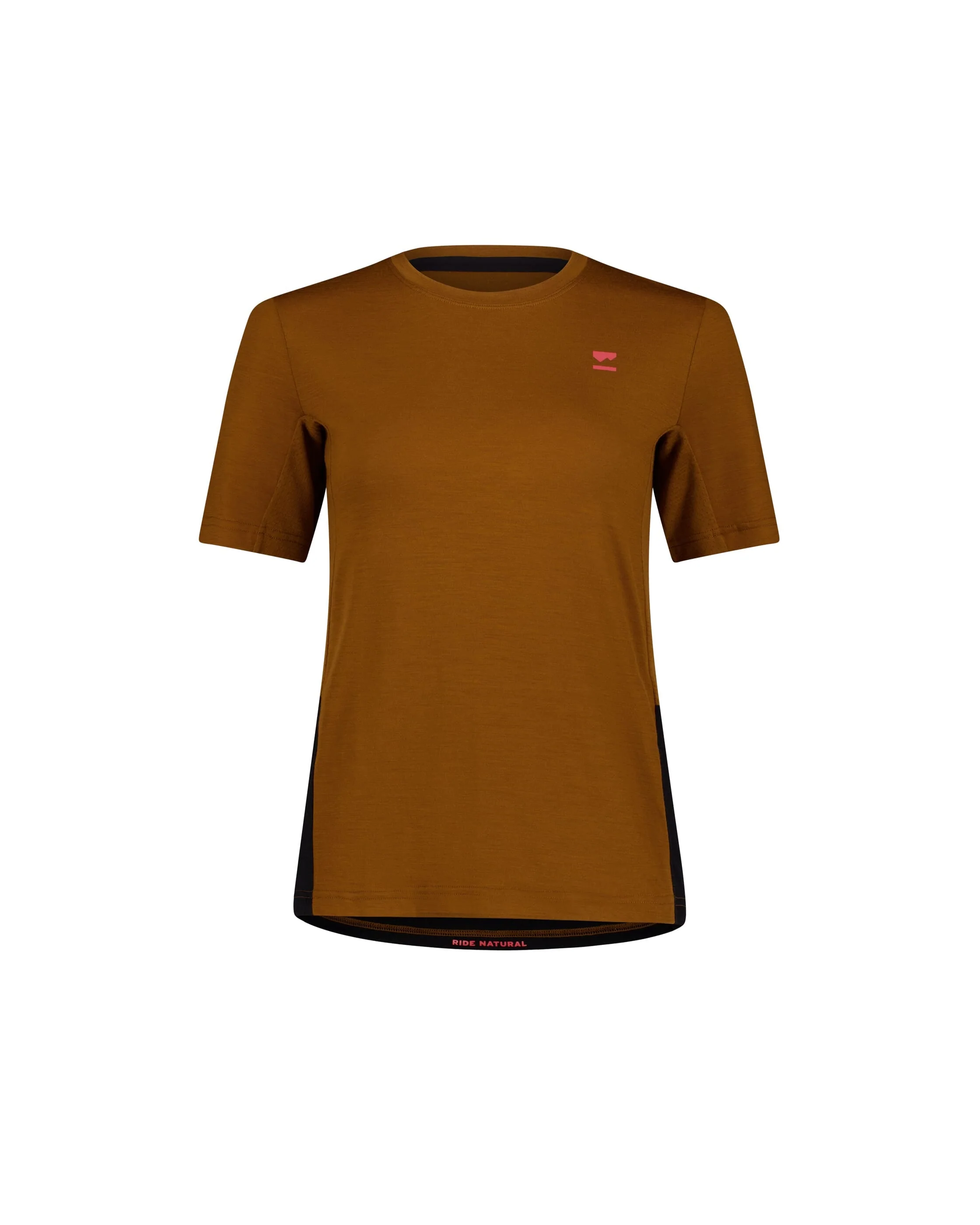 Tarn Merino T-Shirt - Caramel / Black | Women's Bike Jersey - Image 5
