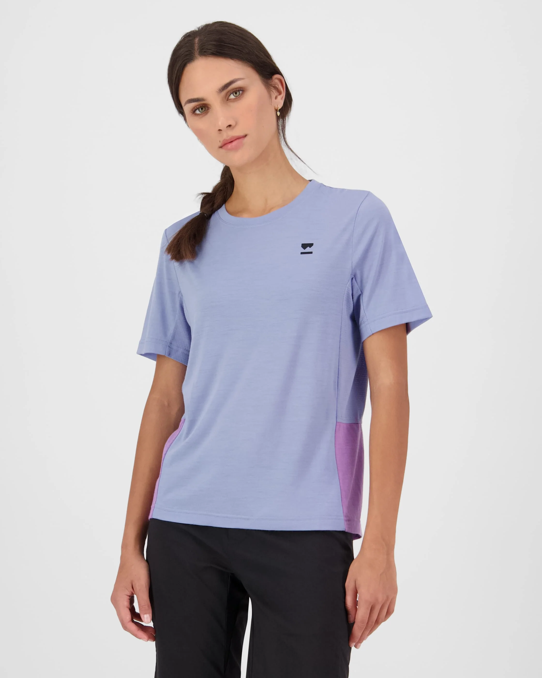 Tarn Merino T-Shirt - Skyline / Bloom | Women's Bike Jersey