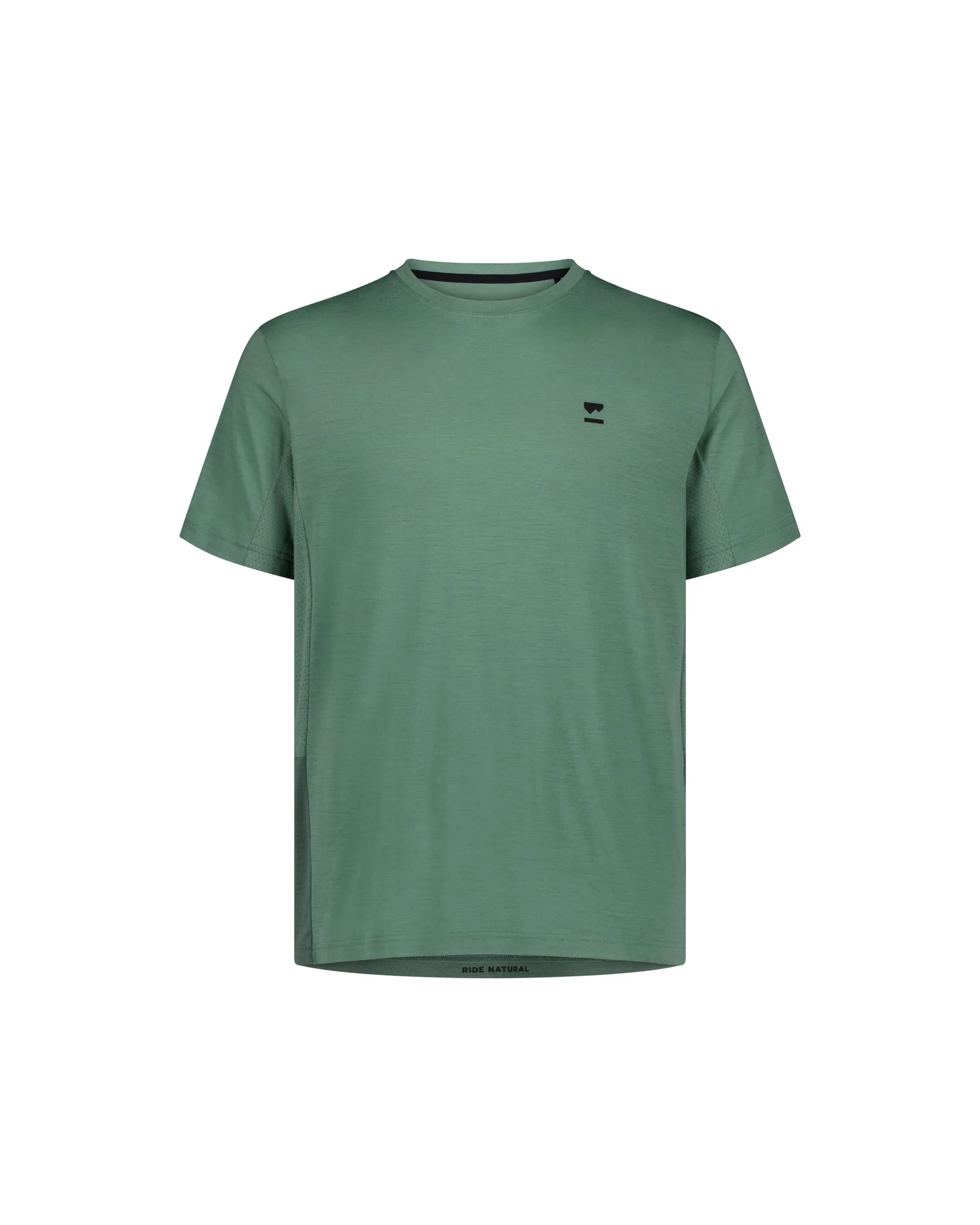 Tarn Merino T-Shirt - Thyme / Cypress | Men's Bike Jersey - Image 4