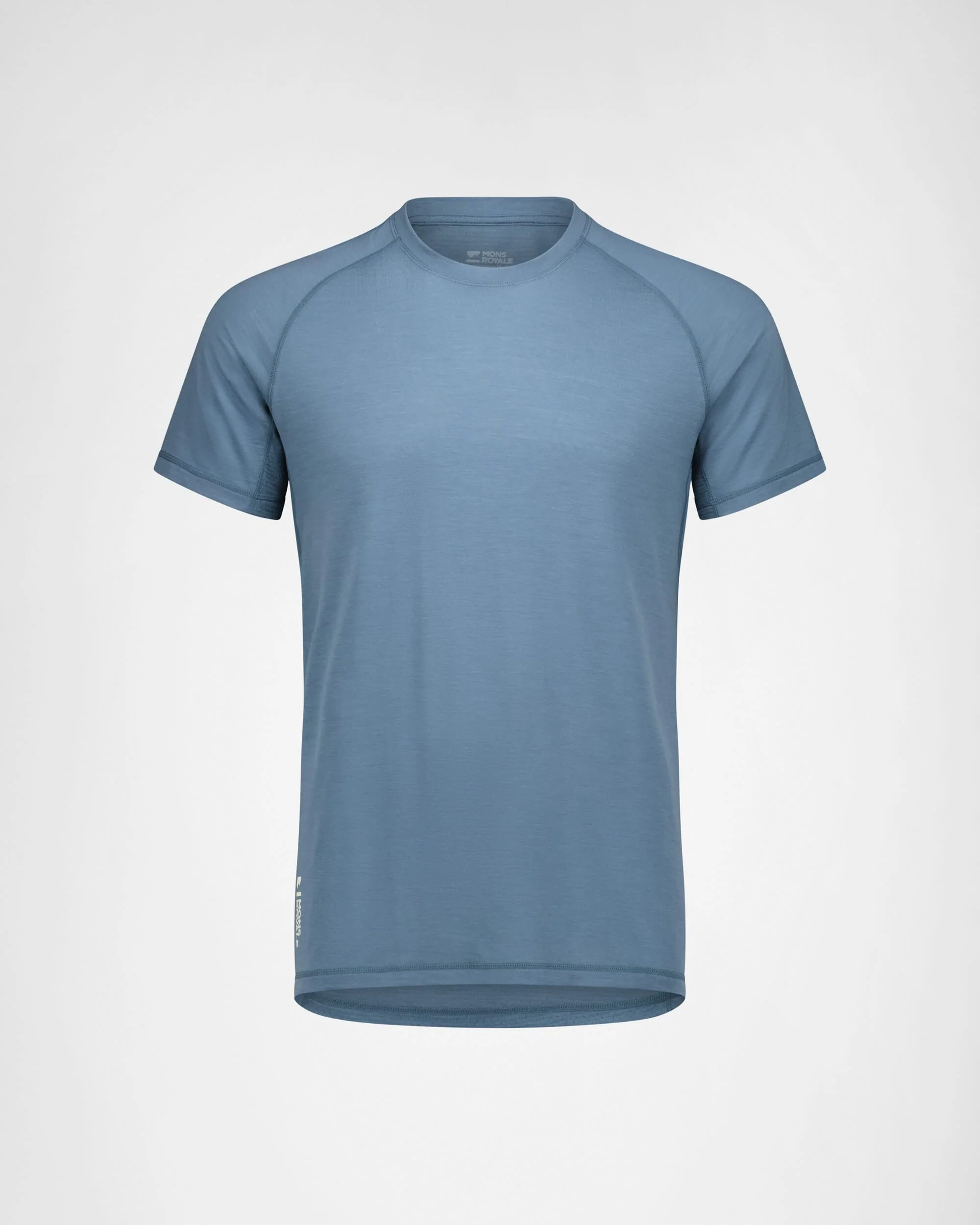 Temple Merino T-Shirt - Goblin Blue - Image 4