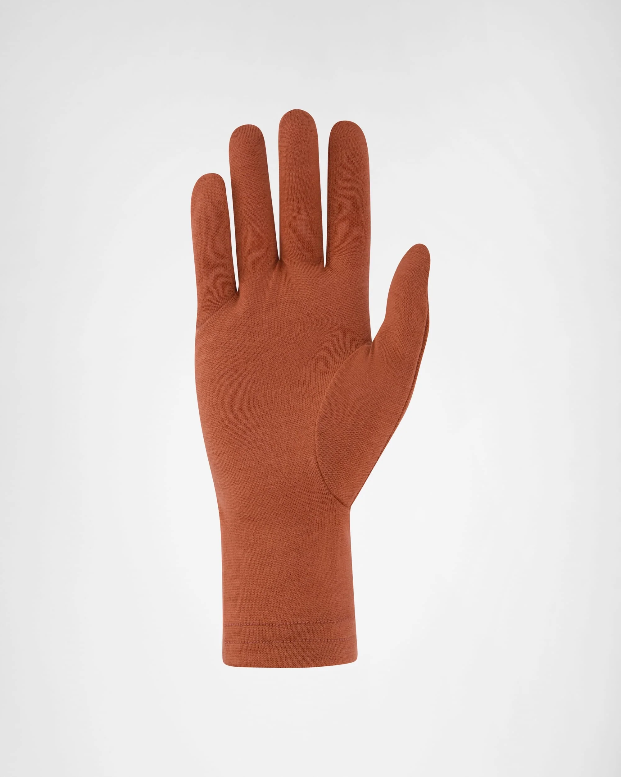 Volta Merino Glove Liners - Canyon Rose | Unisex Gloves - Image 3