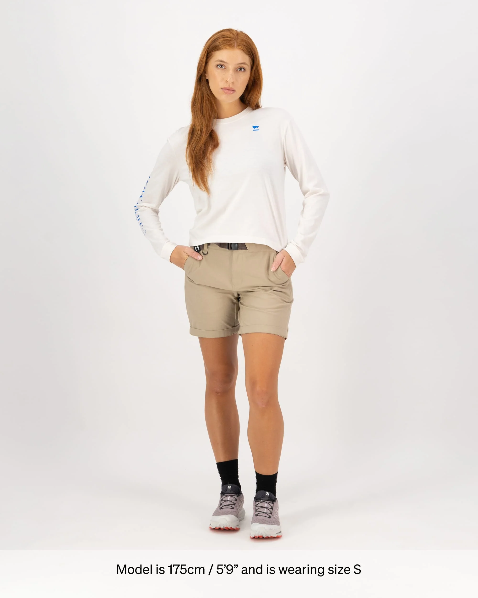 Yonder Merino Organic Cotton Long Sleeve - Vintage White - Image 5