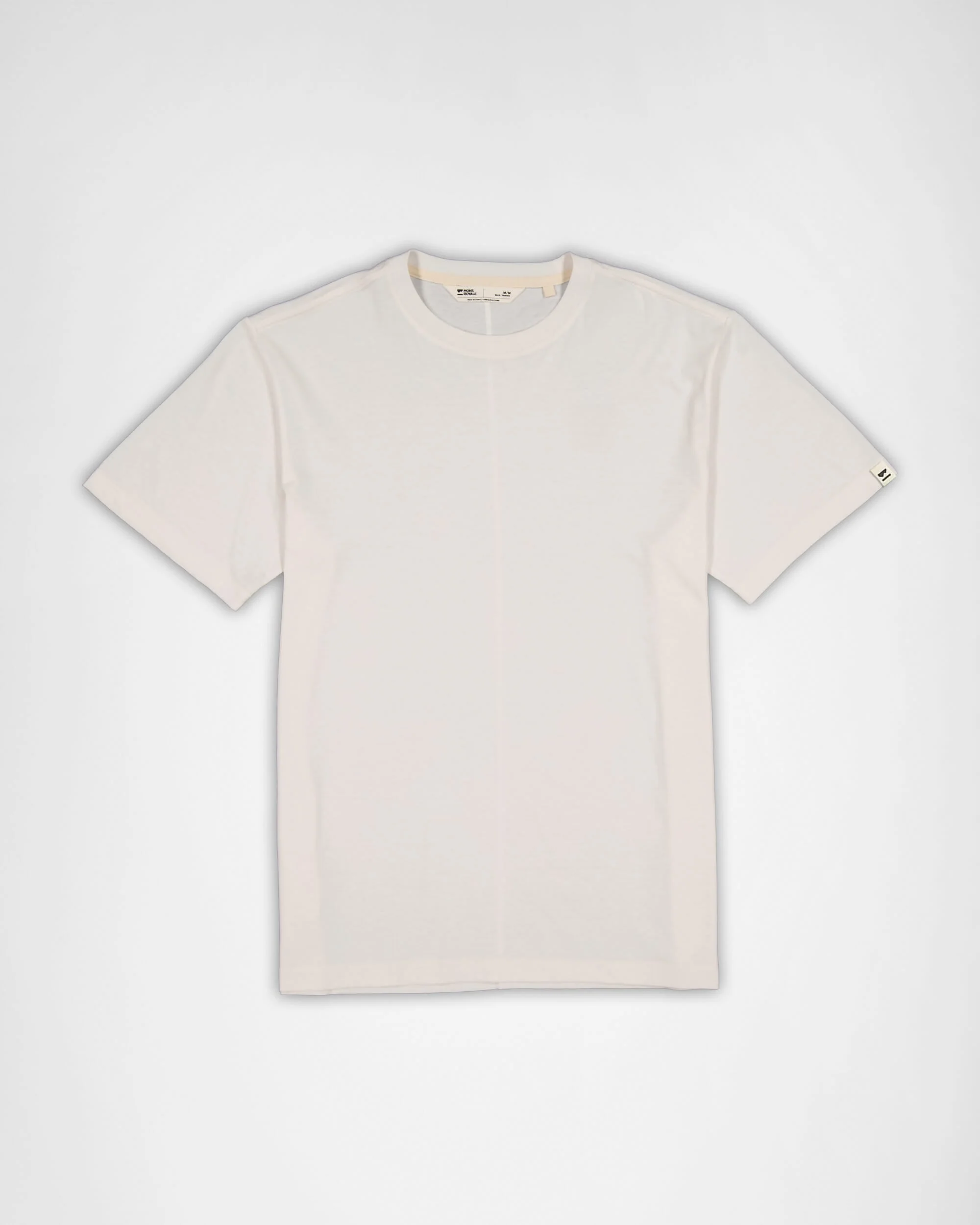 Yonder Merino Organic Cotton T-Shirt - Vintage White | Men's T-Shirt - Image 4