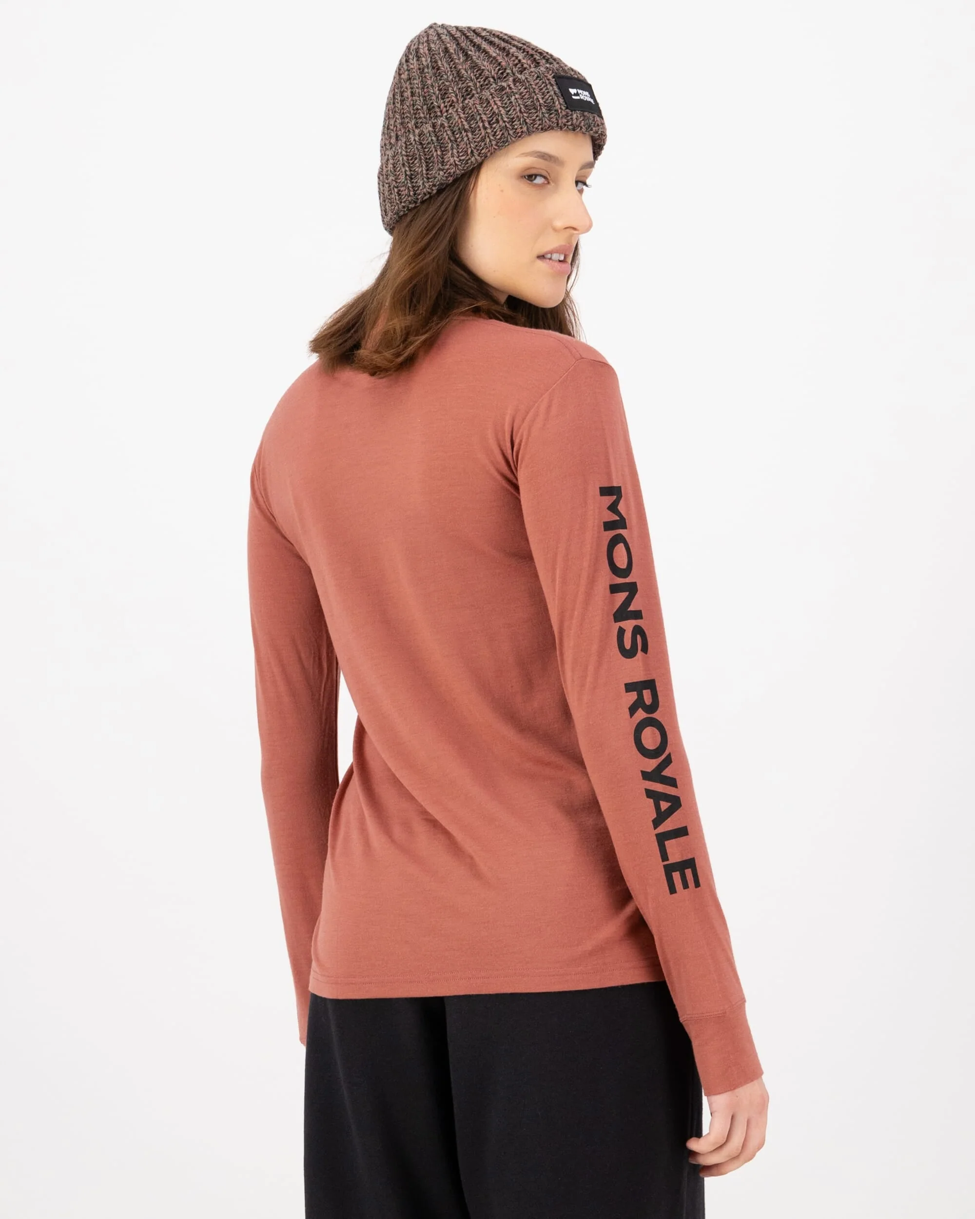 Yotei Merino Classic Long Sleeve - Canyon Rose | Women's Long Sleeve Top - Image 2