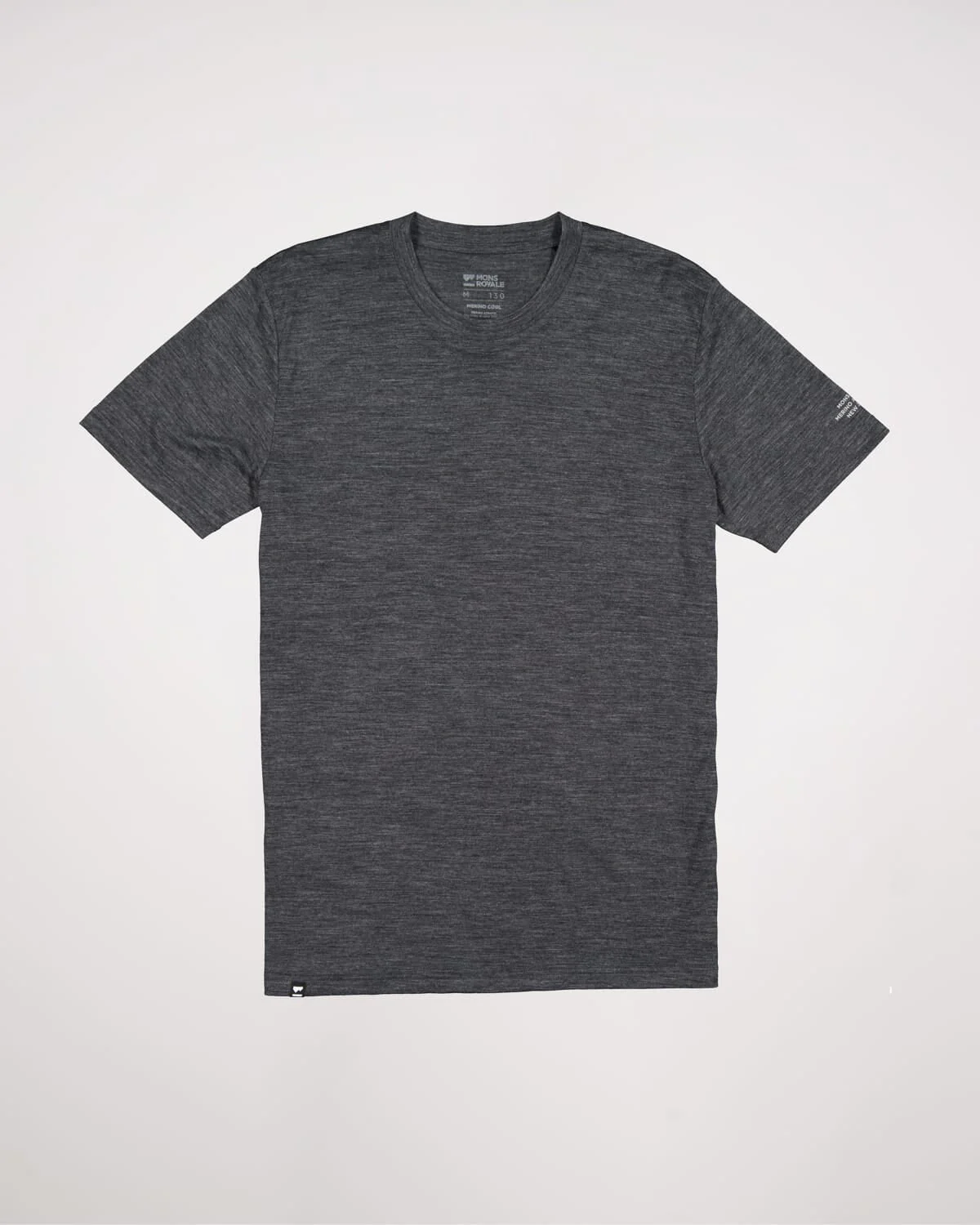 Zephyr Merino Tencel™ T-Shirt - Smoke | Men's T-Shirt - Image 4