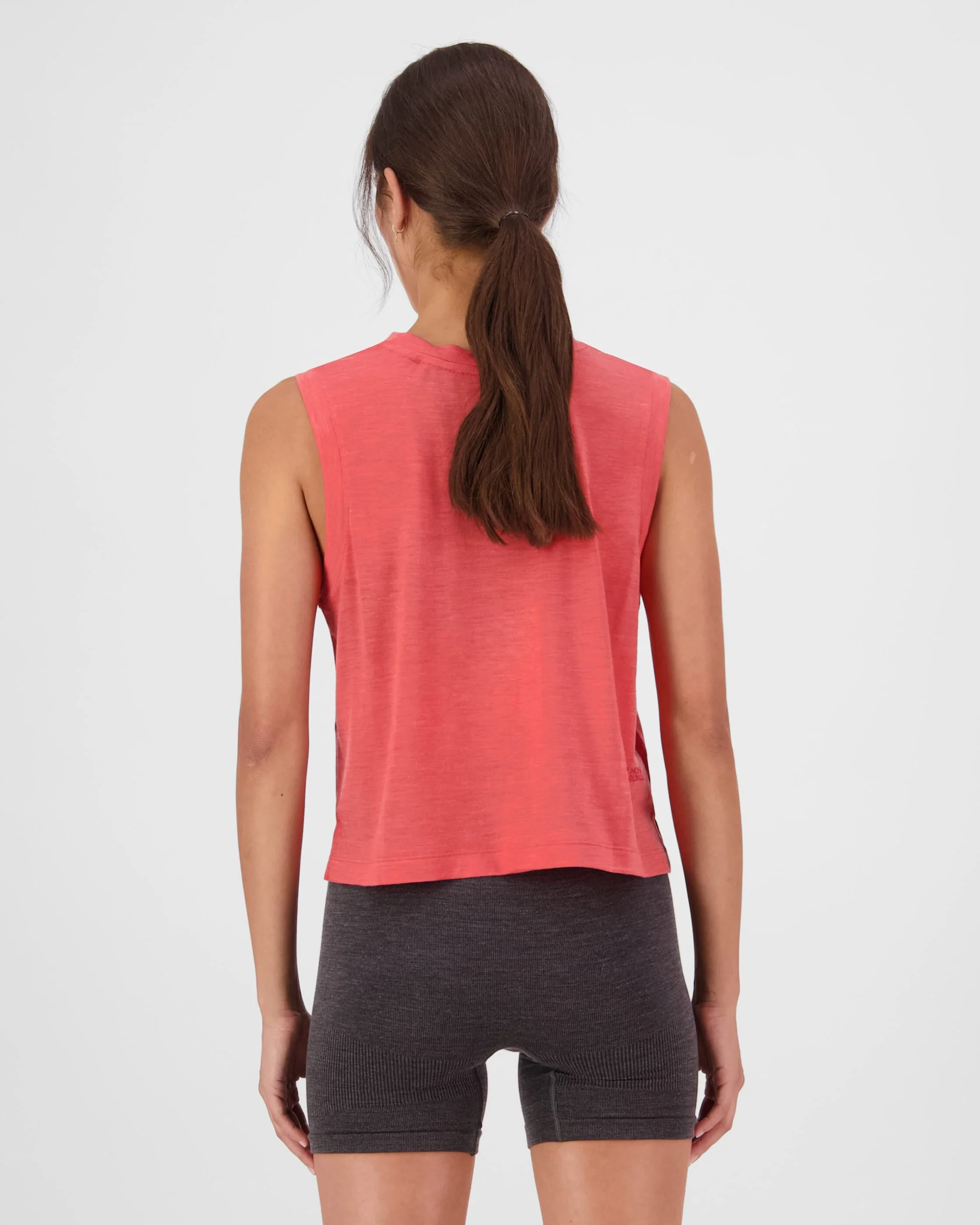 Zephyr Merino Tencel™ Boxy Tank - Watermelon | Women's Tank - Image 2