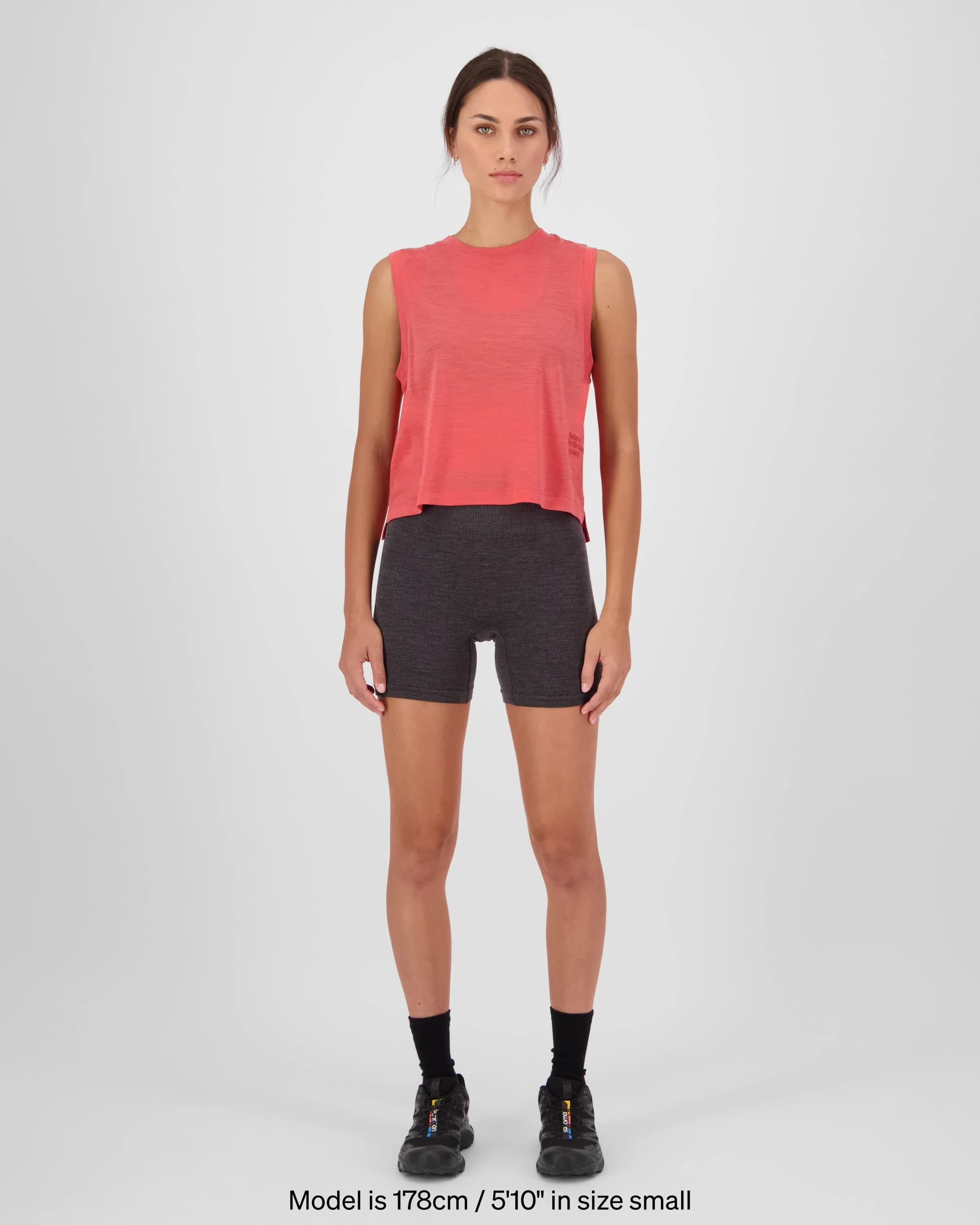 Zephyr Merino Tencel™ Boxy Tank - Watermelon | Women's Tank - Image 3