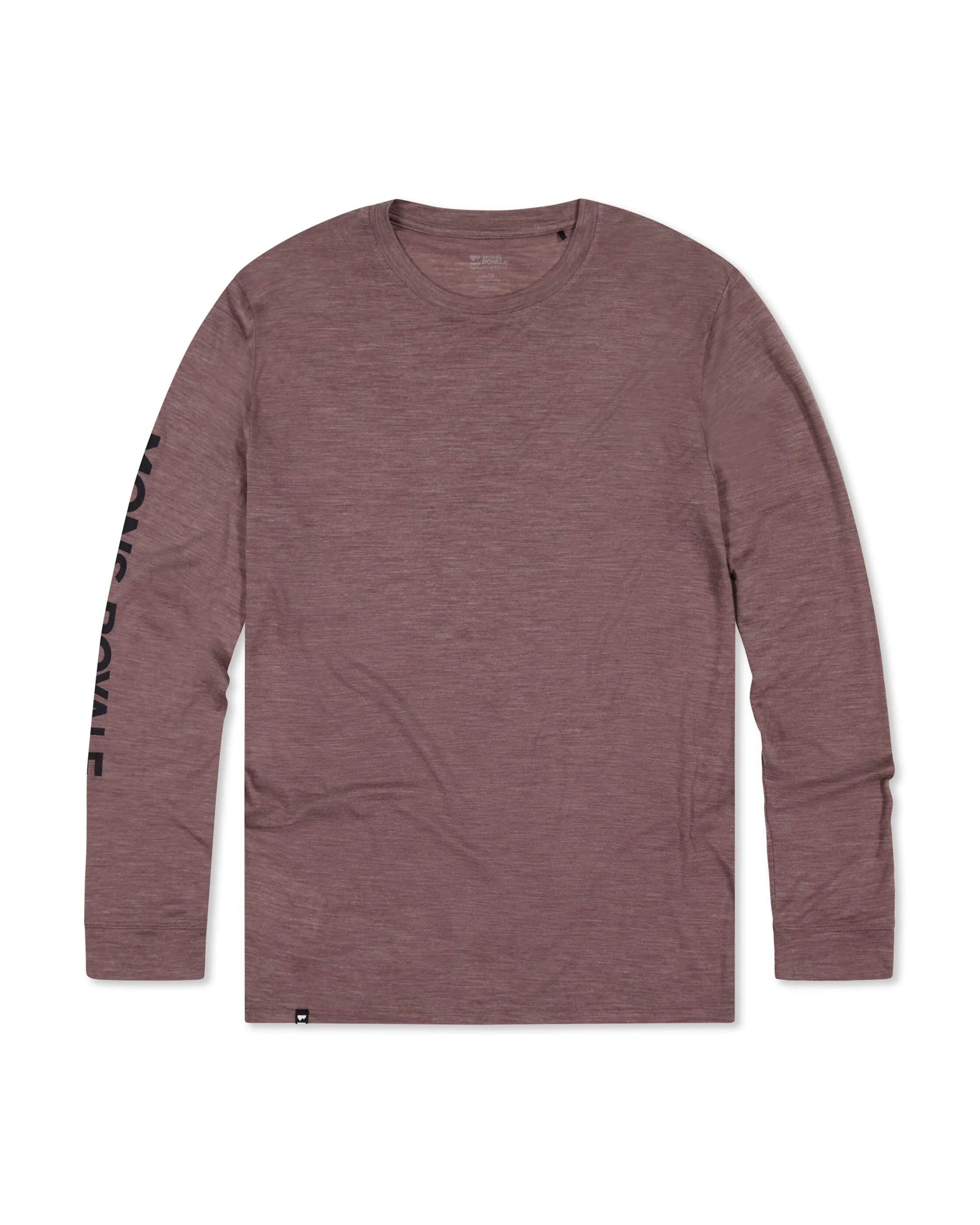 Zephyr Merino Tencel™ Long Sleeve - Chestnut | Men's Long Sleeve Top - Image 4
