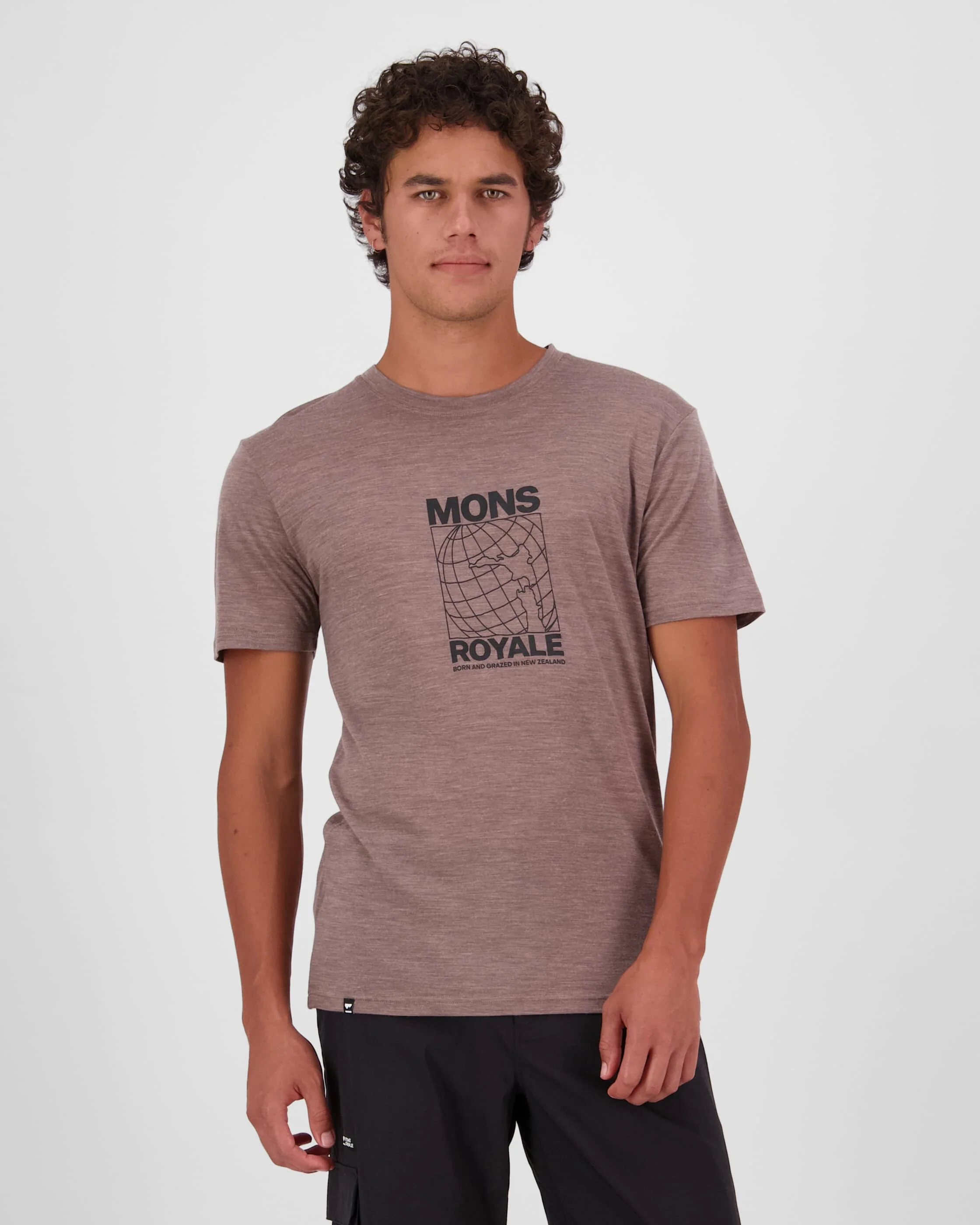 Zephyr Merino Tencel™ T-Shirt - Chestnut | Men's T-Shirt