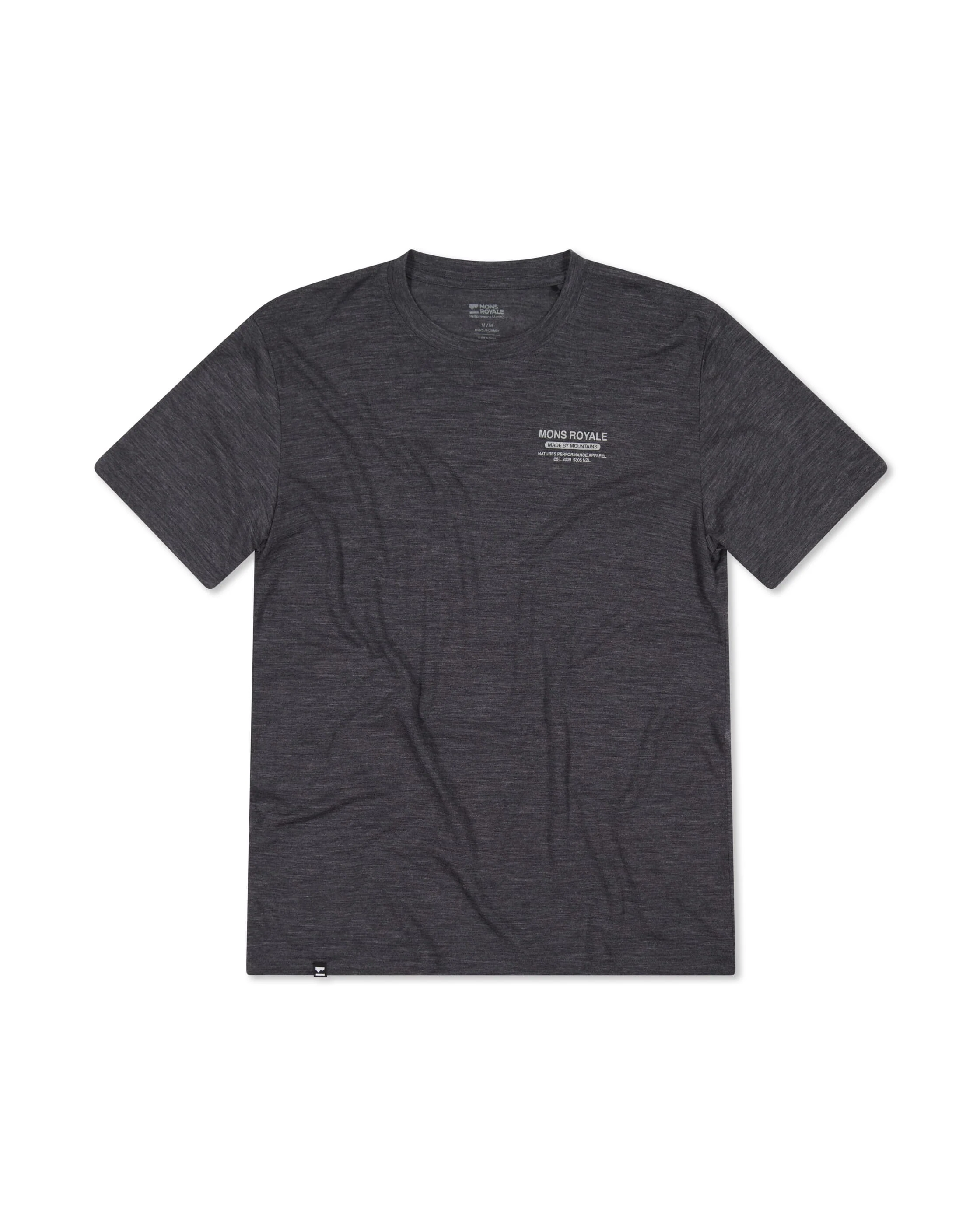 Zephyr Merino Tencel™ T-Shirt - Smoke | Men's T-Shirt - Image 4
