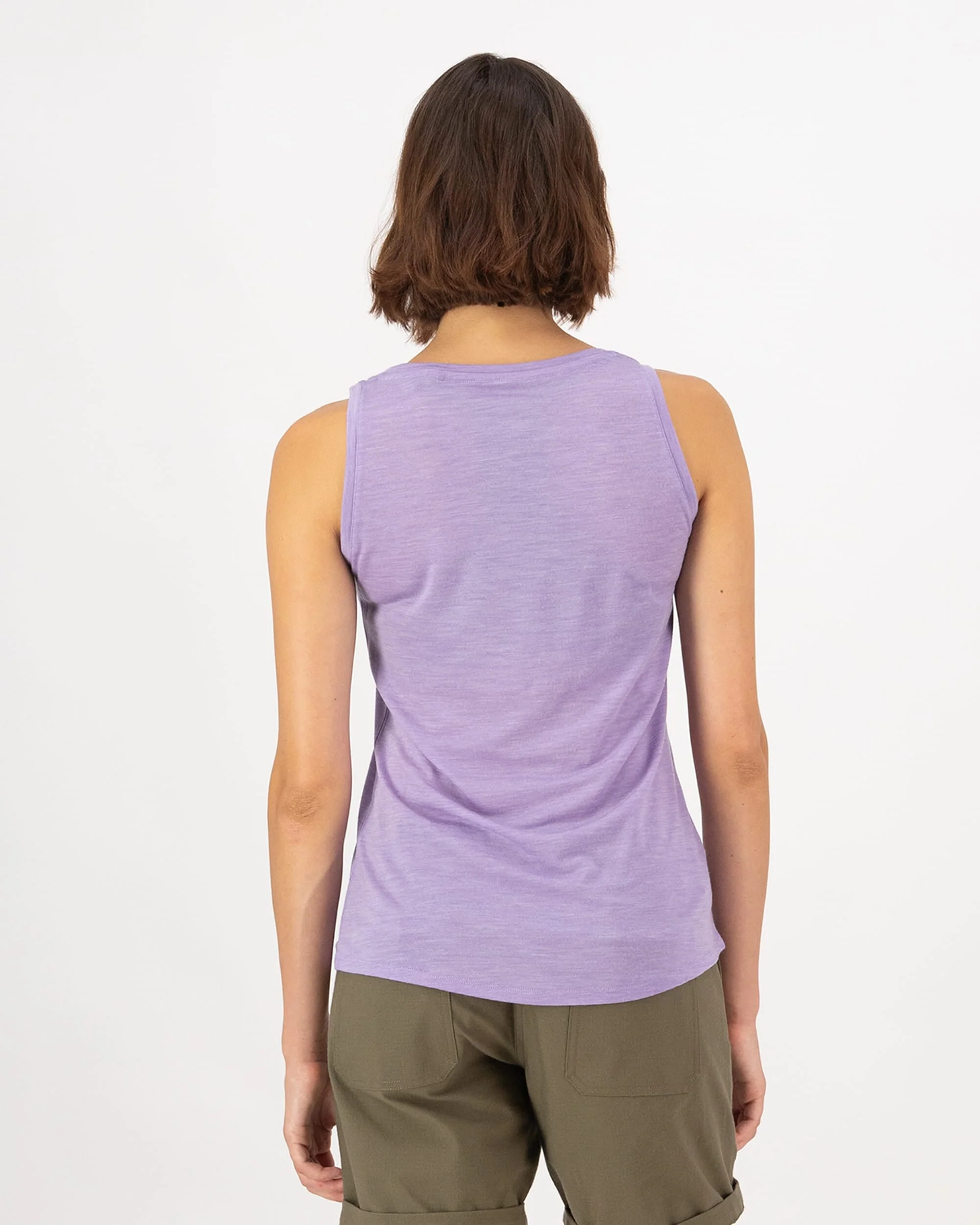 Zephyr Merino Tencel™ Tank - Lupin - Image 2