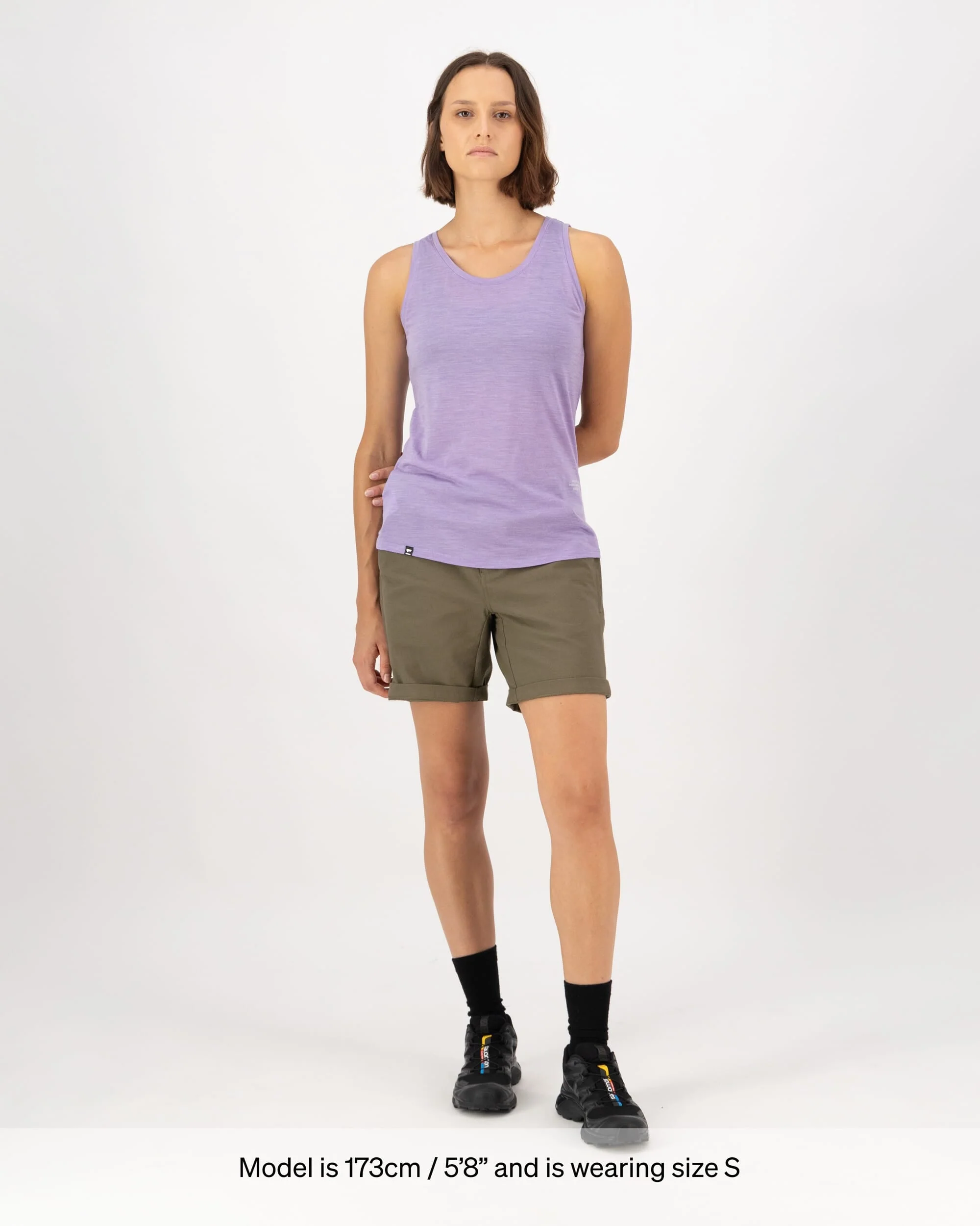 Zephyr Merino Tencel™ Tank - Lupin - Image 4